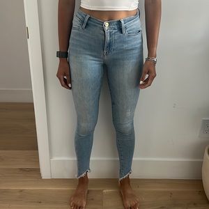 Frame Denim Skinny Jeans Size 24